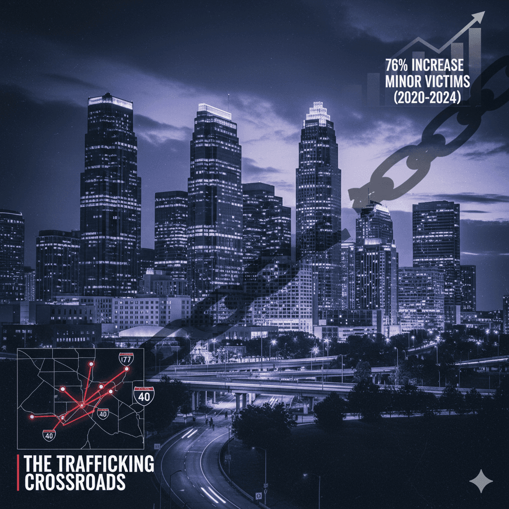 Gangs, Highways Fuel 76% Charlotte Trafficking Increase