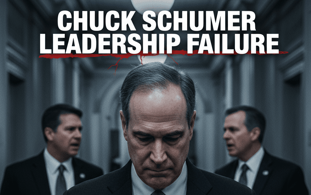 Chuck Schumer Leadership Failure Triggers Democrat Civil War
