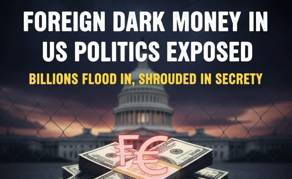 Foreign Dark Money In US Politics Exposed