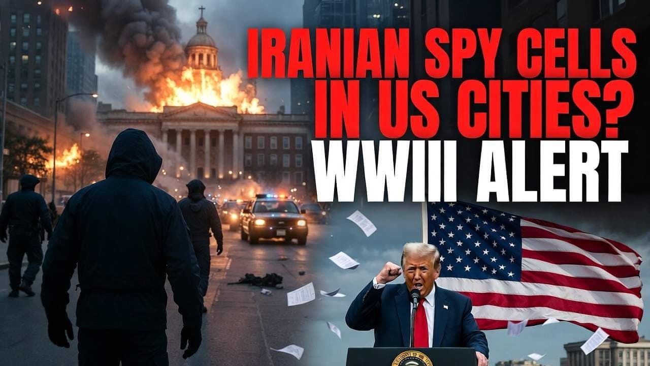 WWIII ALERT: Iranian Spy Cells & Proxies Already in US Cities? Michigan Synagogue Attack + Border Chaos Prove Trump’s Deportations Can’t Come Fast Enough