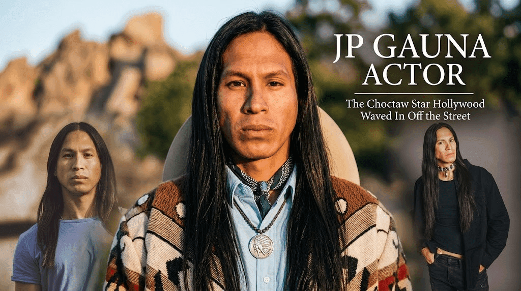 JP Gauna Actor: The Choctaw Star Hollywood Waved In Off the Street
