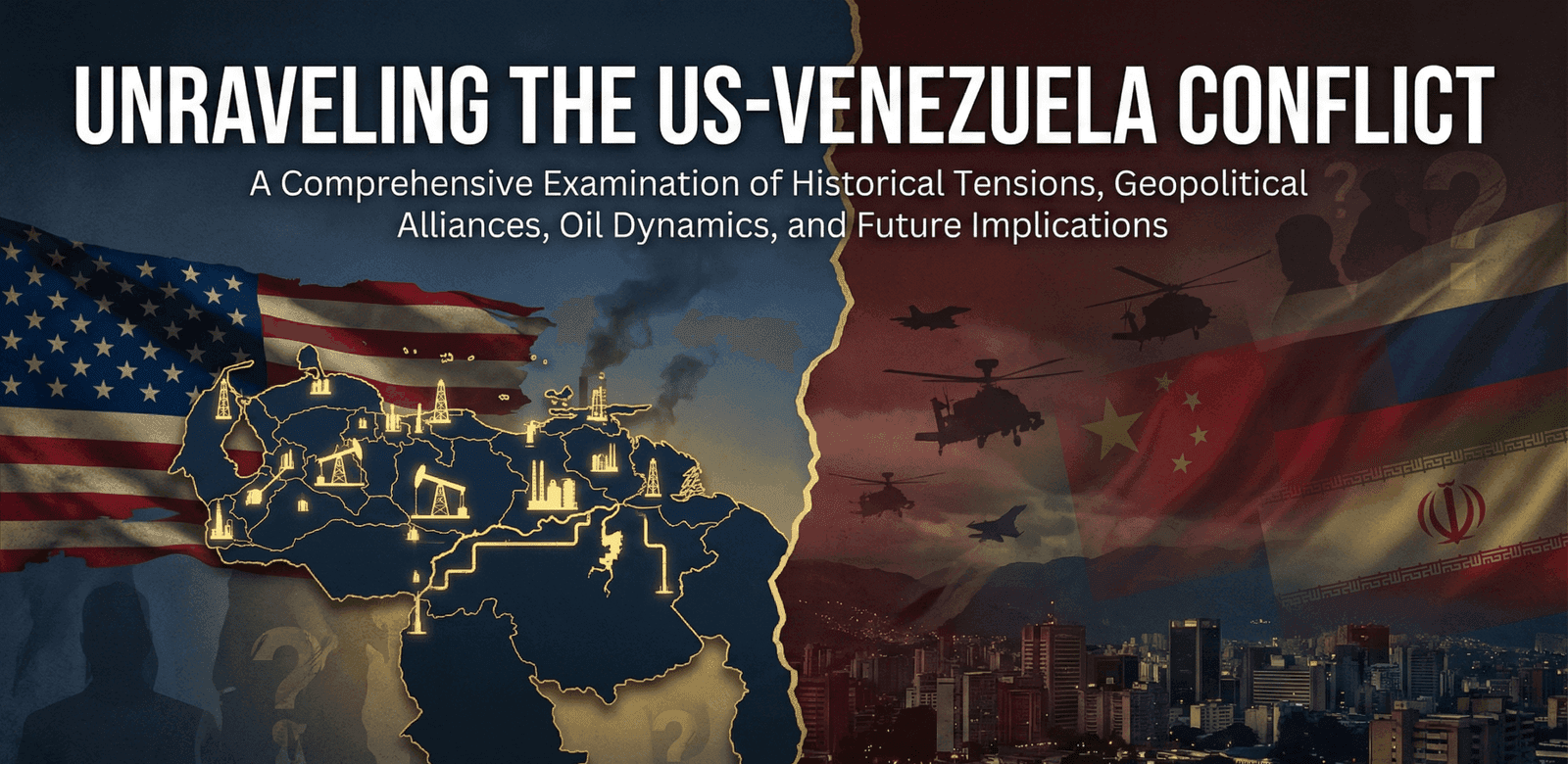 Unraveling the US-Venezuela Conflict: A Comprehensive Examination of Historical Tensions, Geopolitical Alliances, Oil Dynamics, and Future Implications
