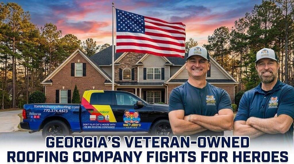 Georgia's Veteran-Owned Roofing Company Fights For Heroes
